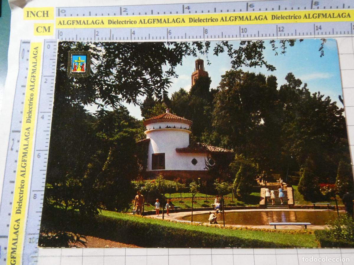 Postales: POSTAL DE ASTURIAS. A&Ntilde;O 1964. OVIEDO PARQUE DE SAN FRANCISCO 1 ESCUDO ORO. 2872