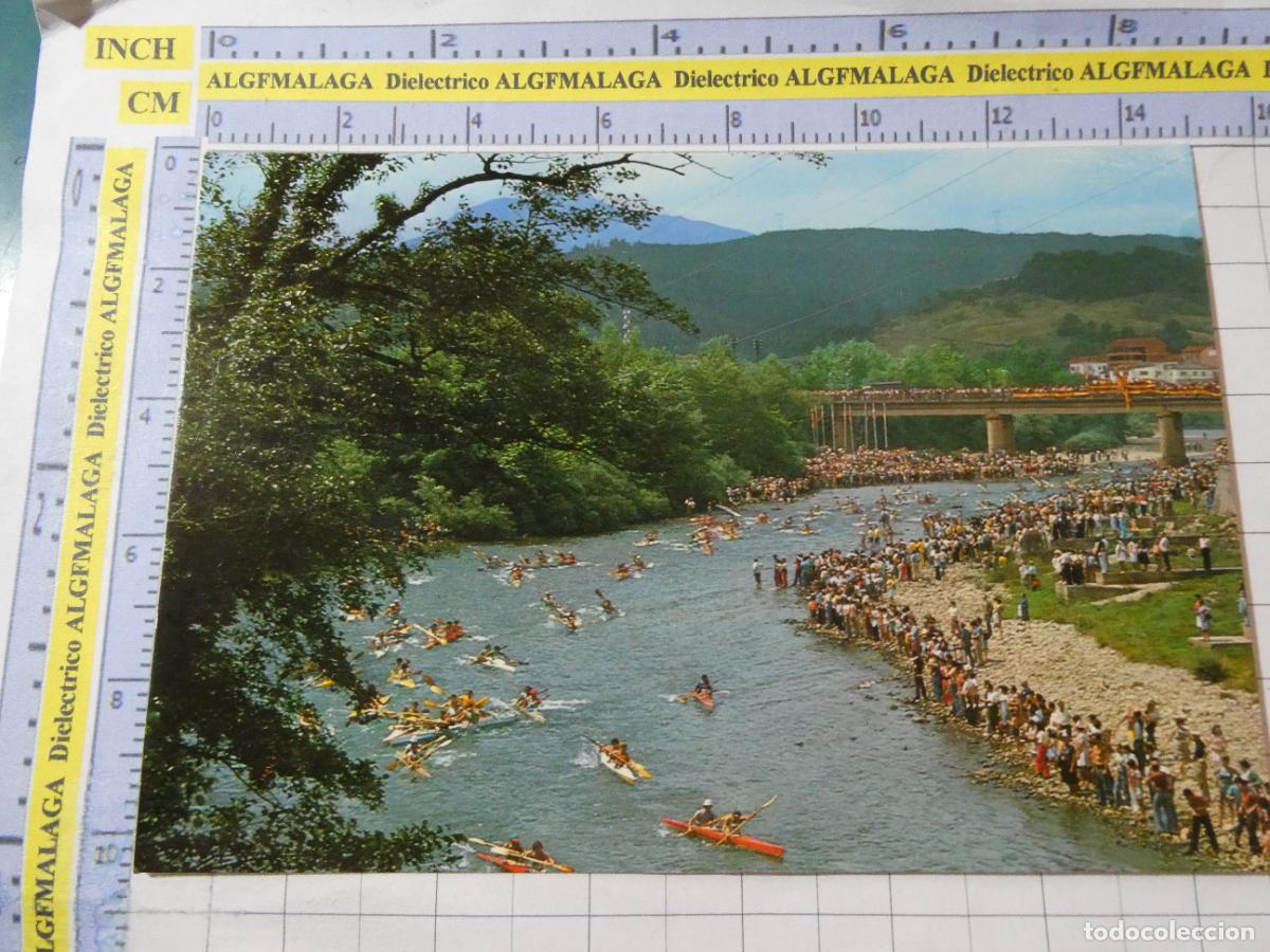 Postales: POSTAL DE ASTURIAS. A&Ntilde;O 1974. DESCENSO INTERNACIONAL DEL SELLA DEPORTE PIRAG&Uuml;ISMO. 128 ALARDE. 2890