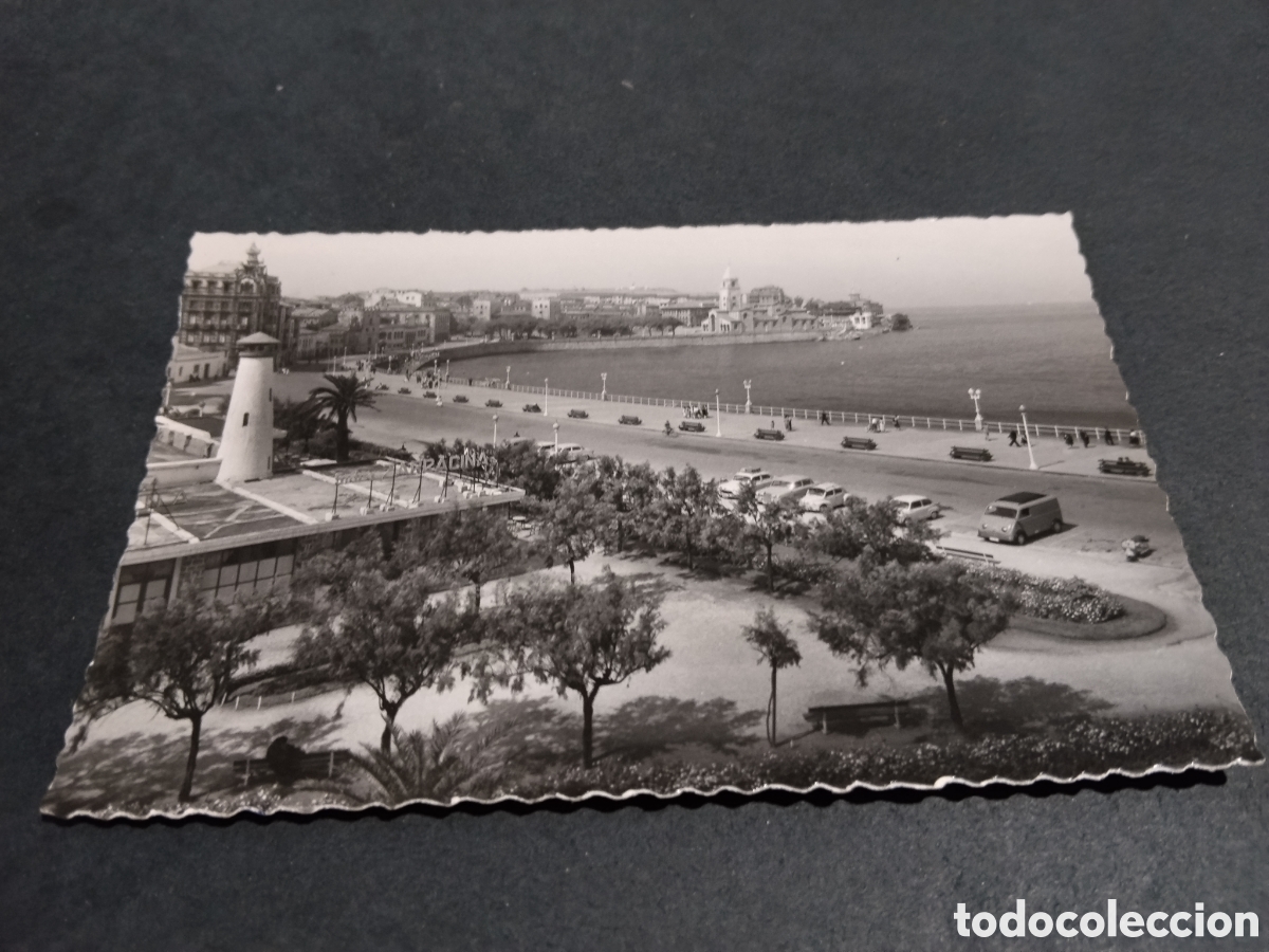 Postales: Postal Gij&oacute;n jardines del Club n&aacute;utico