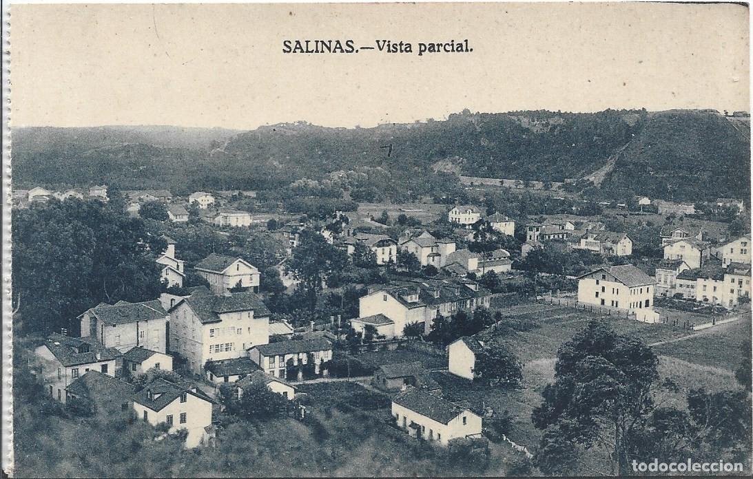 Postales: SALINAS (ASTURIAS) - VISTA PARCIAL - SIN EDITOR