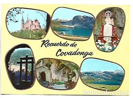 Postales: RECUERDO DE COVADONGA