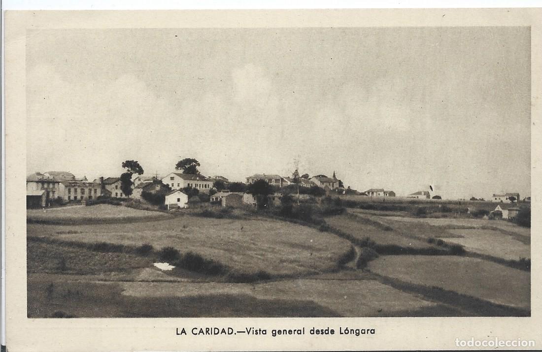 Postales: LA CARIDAD (ASTURIAS) - VISTA GENERAL DESDE LONGORA - FOTO GOMEZ