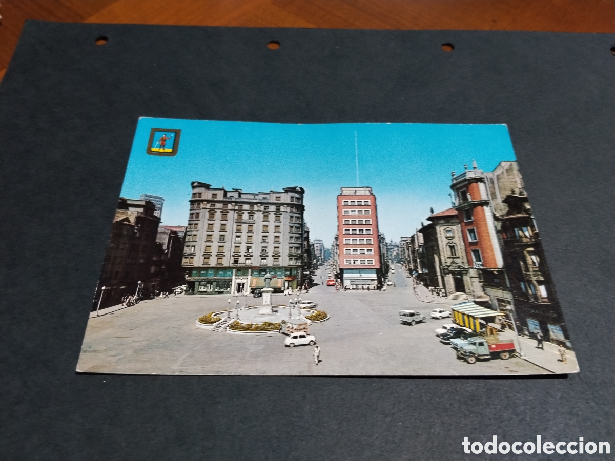 Postales: Postal Gij&oacute;n Plaza del 6 de agosto