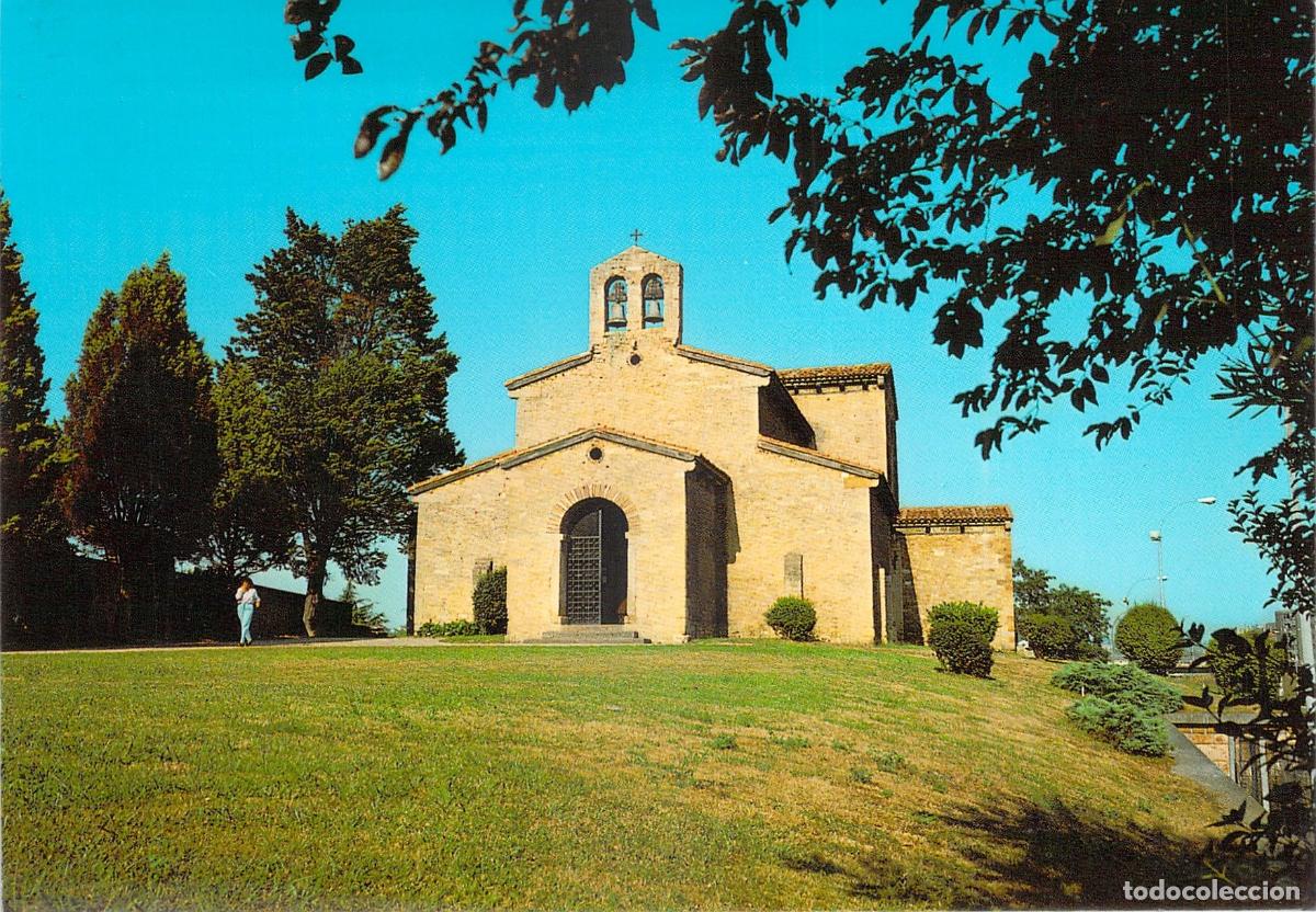 Postales: Postal de la Iglesia de San Julian de los Prados en Oviedo