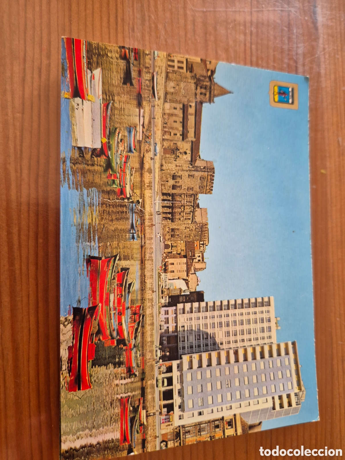 Postales: Lote 8 Postales Antiguas de Asturias (Gij&oacute;n, Luanco, Covadonga) - Ediciones FISA Escudo de Oro, A&ntilde;os