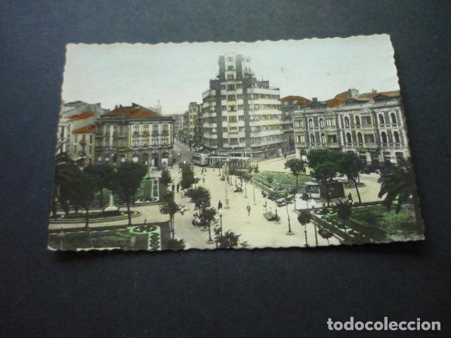 Postcards: GIJON ASTURIAS PLAZA DE SAN MIGUEL ED. ARRIBAS N&ordm; 106 ESCRITA