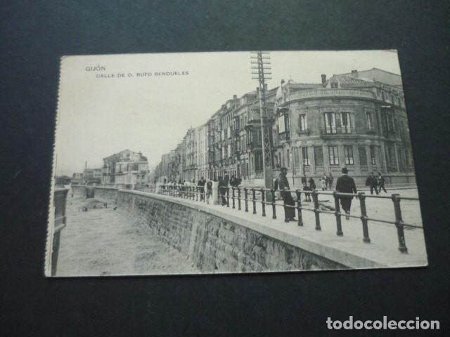 Postales: GIJON ASTURIAS CALLE DE D. RUFO RENDUELES