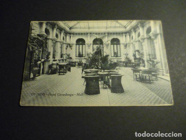 Postcards: OVIEDO ASTURIAS HOTEL COVADONGA HALL