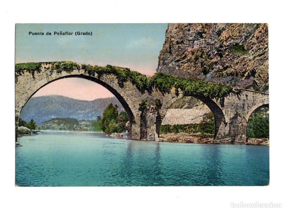 Postales: PUENTE DE PE&Ntilde;AFLOR.(GRADO).