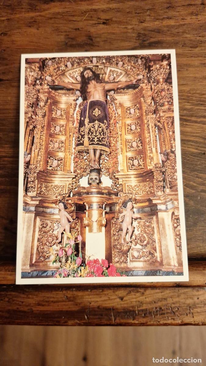 Postales: Postal Vintage Religiosa Santisimo Cristo de Cand&aacute;s Asturias