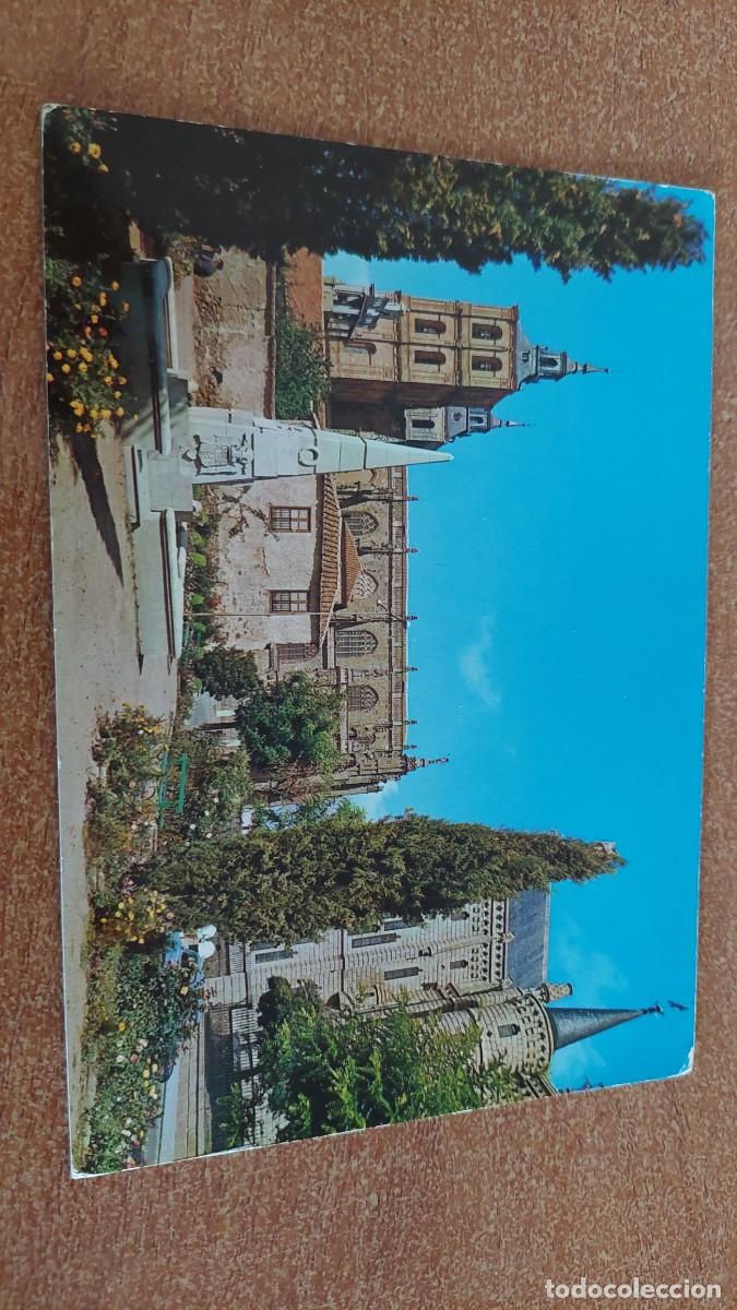 Postales: Postal Astorga jardin valle de los ca&iacute;dos Asturias