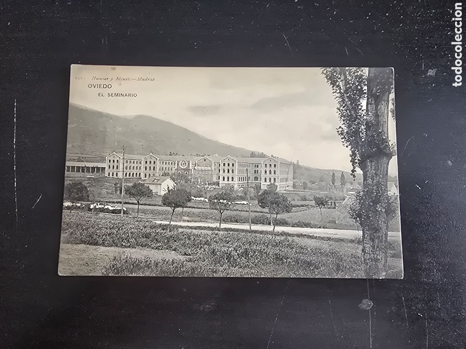 Postales: POSTAL OVIEDO EL SEMINARIO. HAUSER Y MENET