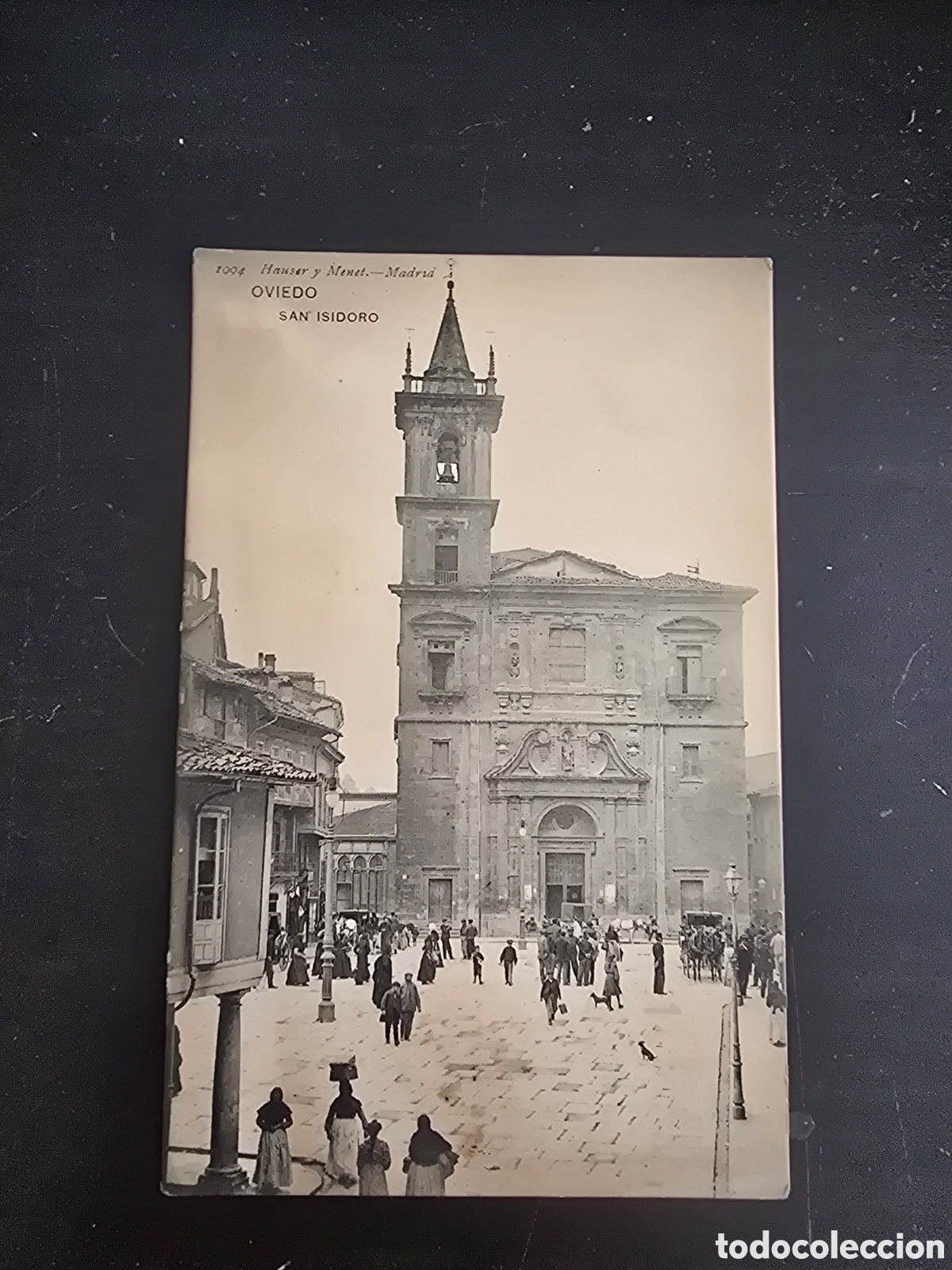Postales: POSTAL OVIEDO SAN ISIDORO. HAUSER Y MENET