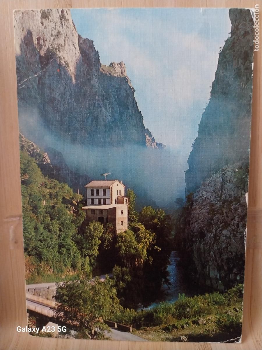 Postales: PONCEBOS ASTURIAS PICOS EUROPA CARES ED SICILIA 64 ESCRITA A&Ntilde;O 1986