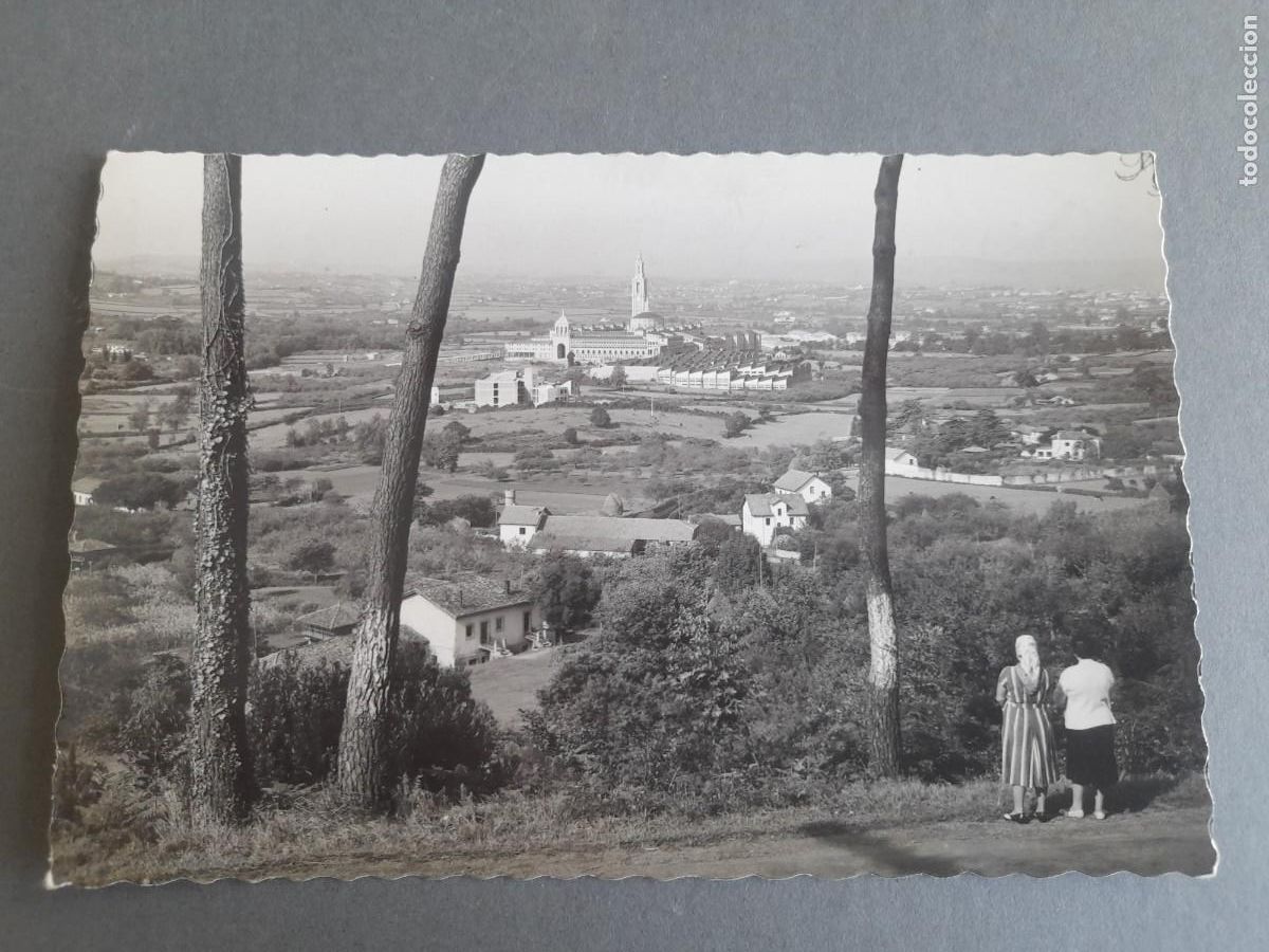 Postales: Postal de gijon -16- la universidad laboral desde el infanzon, garrabella escrita 1960