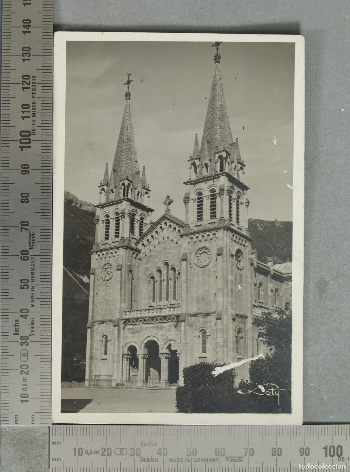 Postales: POSTAL. Covadonga - El Santuario - Entrada Principal
