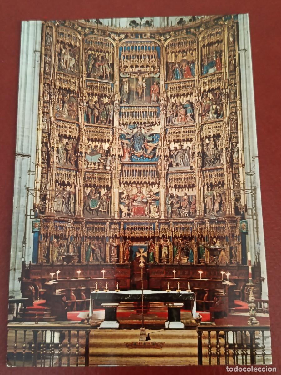 Postales: POSTAL ALTAR MAYOR CATEDRAL OVIEDO 1960/70 - EDICIONES PARDO