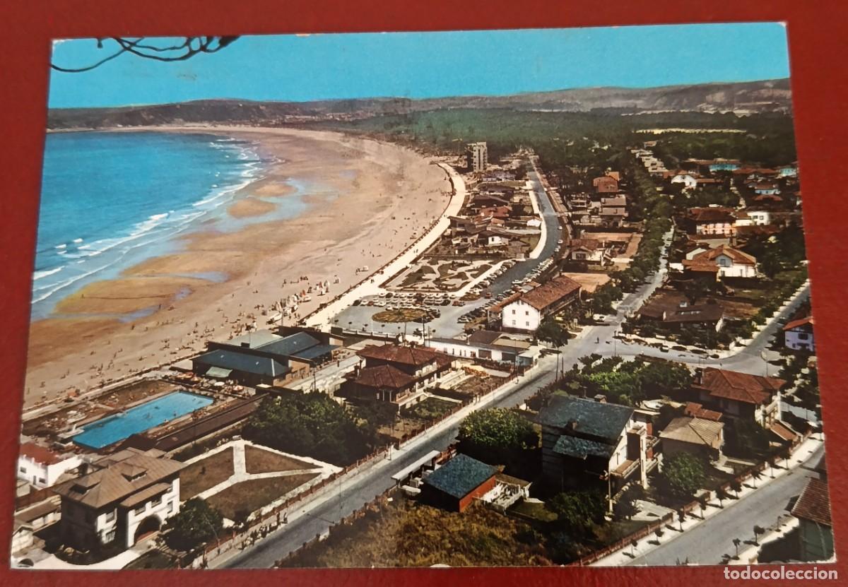 Postales: POSTAL PLAYA SALINAS - ASTURIAS 1975 - EDICIONES ARRIBAS