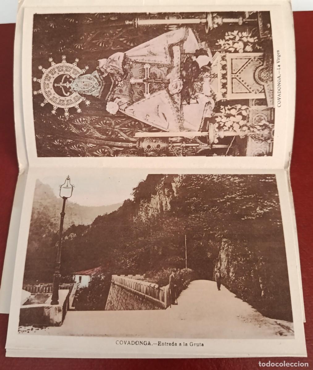 Postales: BLOC 9 TARJETAS POSTALES COVADONGA - ASTURIAS 1950