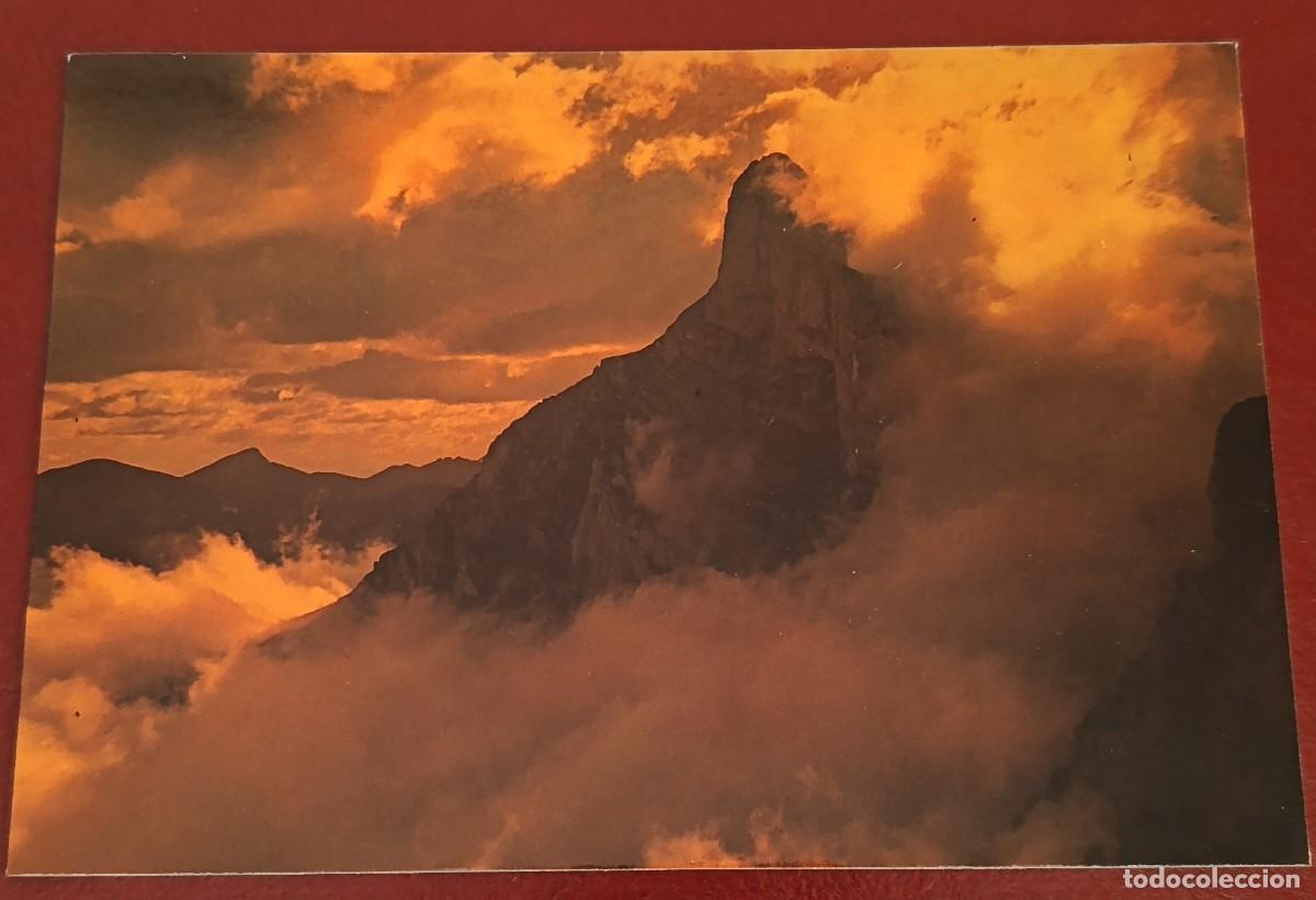 Postales: POSTAL PICO REMO&Ntilde;A - PICOS DE EUROPA - ASTURIAS 1960/70 - FOTO BUSTAMANTE DE POTES