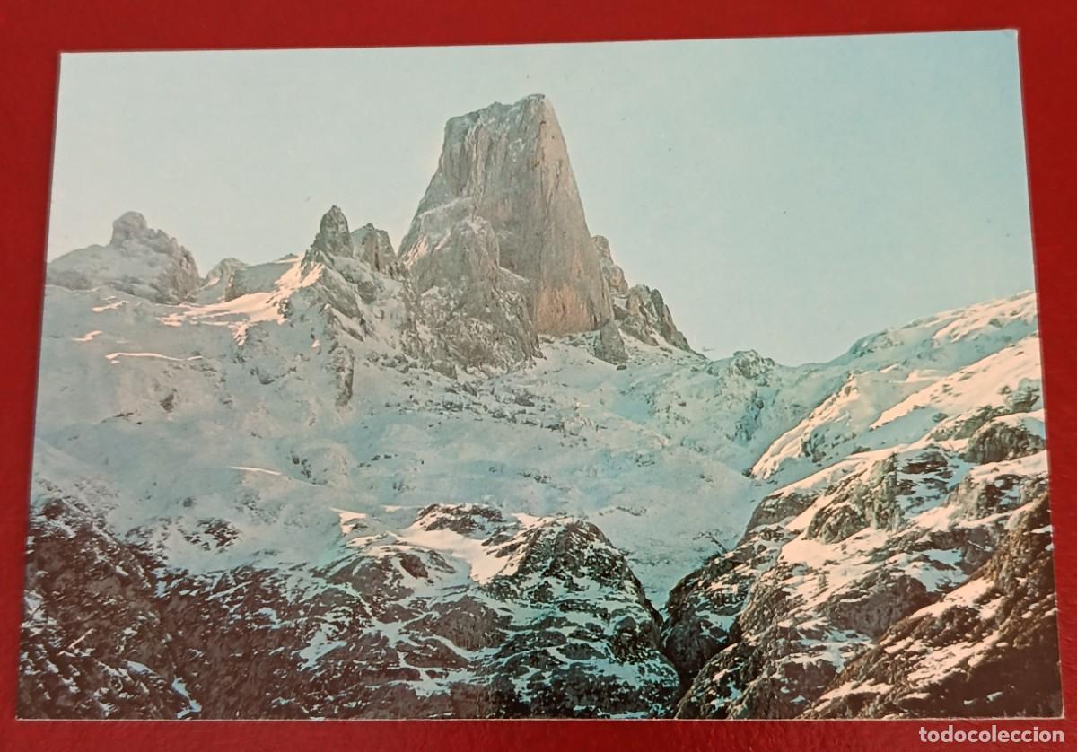 Postales: POSTAL NARANJO DE BULNES - PICOS DE EUROPA 1960/70 - FOTO BUSTAMANTE DE POTE