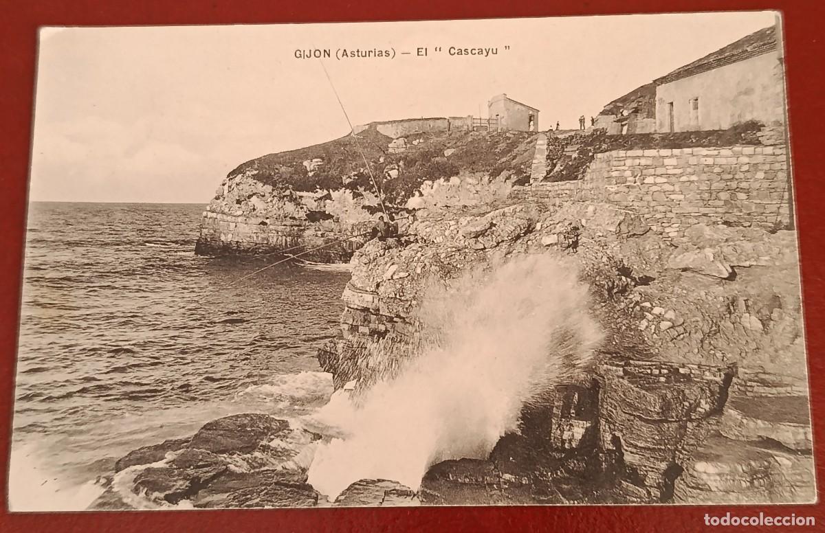 Postales: TARJETA POSTAL EL CASCAYU - GIJON - ASTURIAS 1920