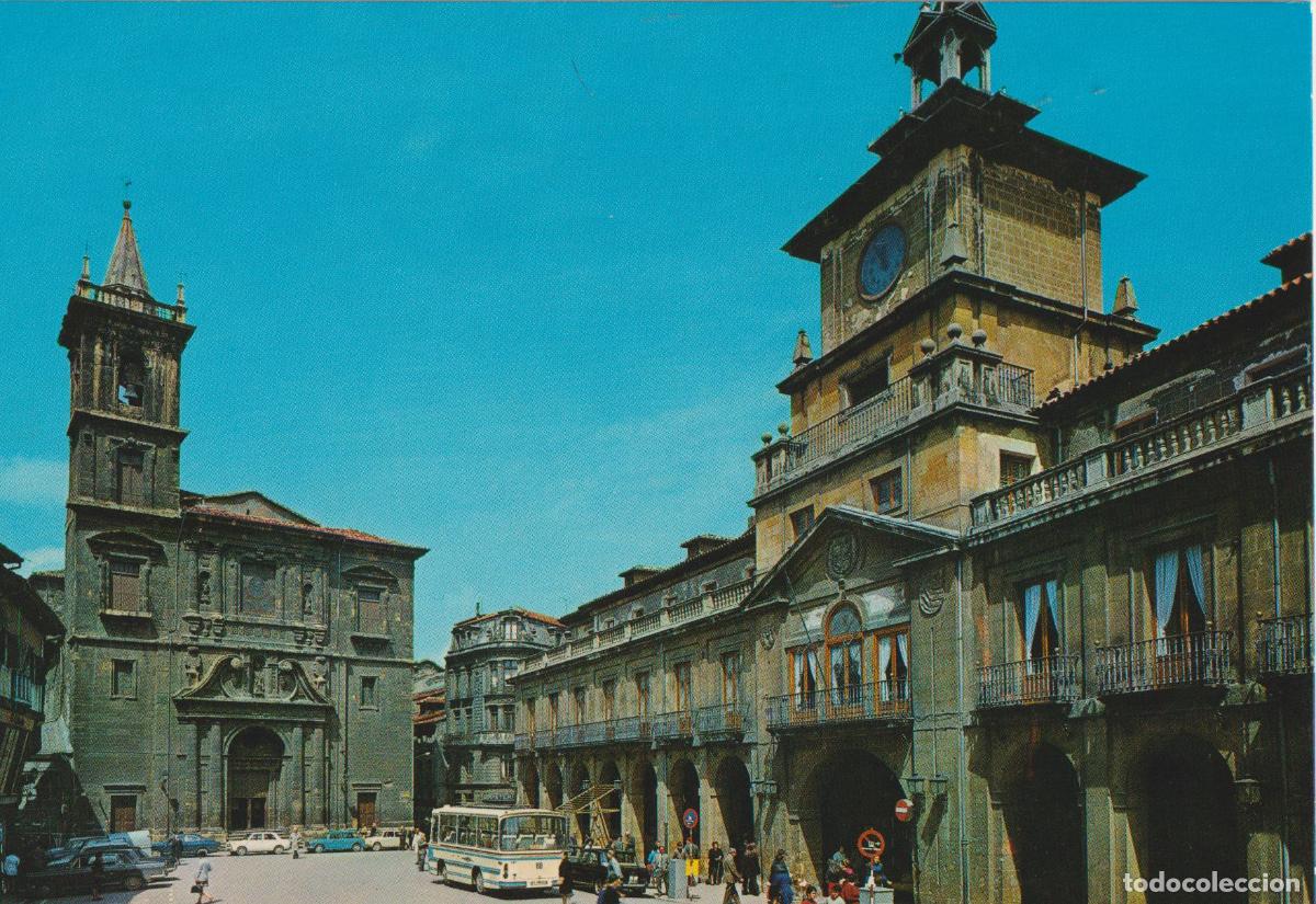 Postales: ASTURIAS, OVIEDO, PLAZA MAYOR - EDICIONES ALARDE N&ordm;4 - S/C