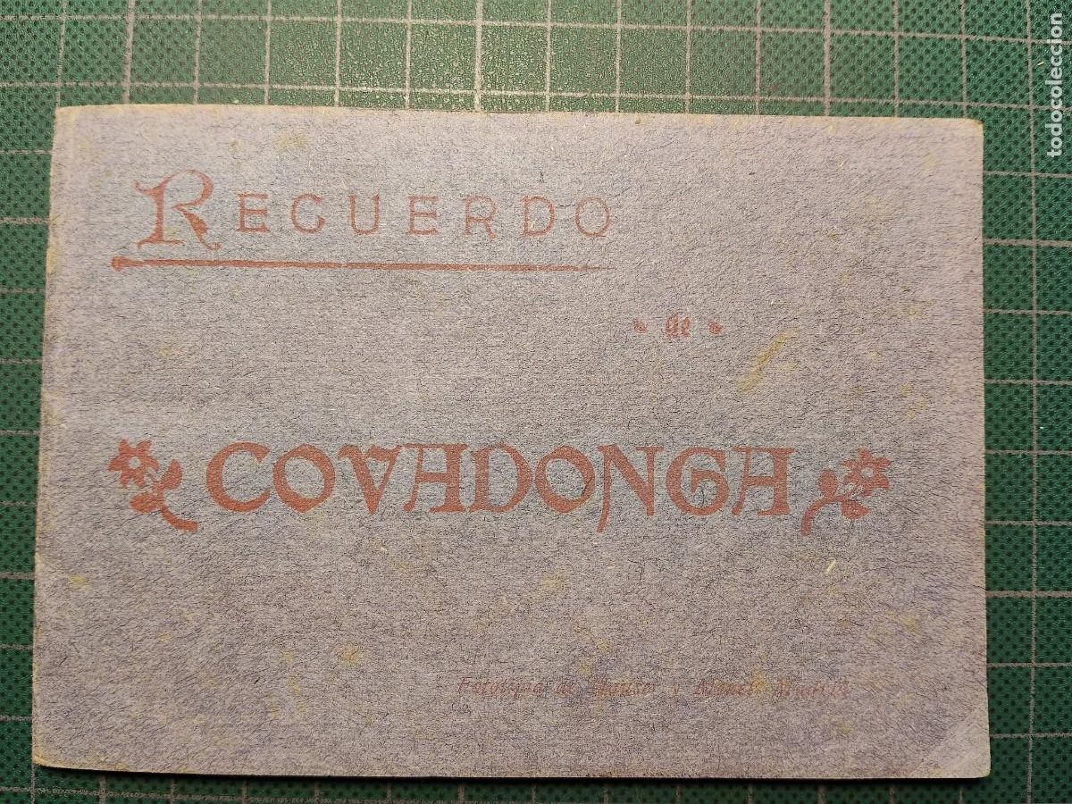 Postales: RECUERDO DE COVADONGA - HAUSER Y MENET / 12 POSTALES