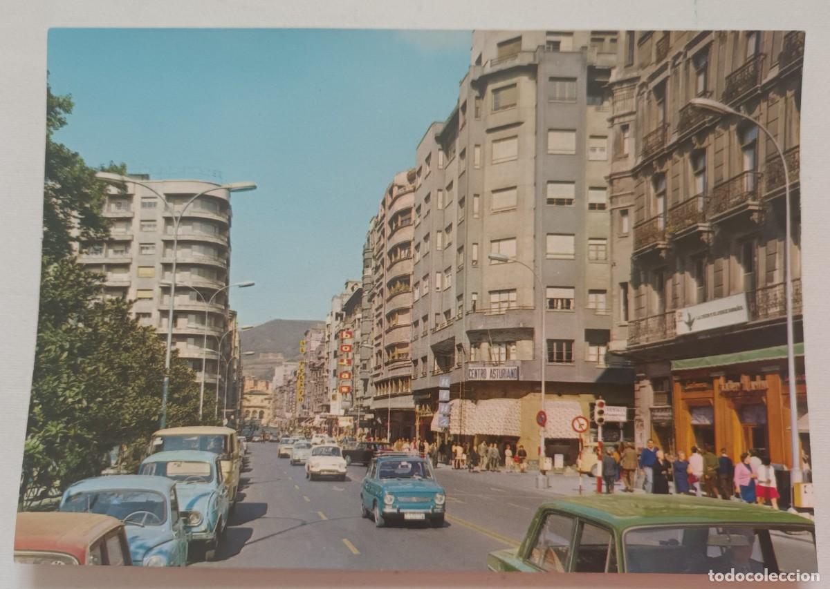 Postales: OVIEDO. CALLE DE URIA (1971) - COCHES DE EPOCA