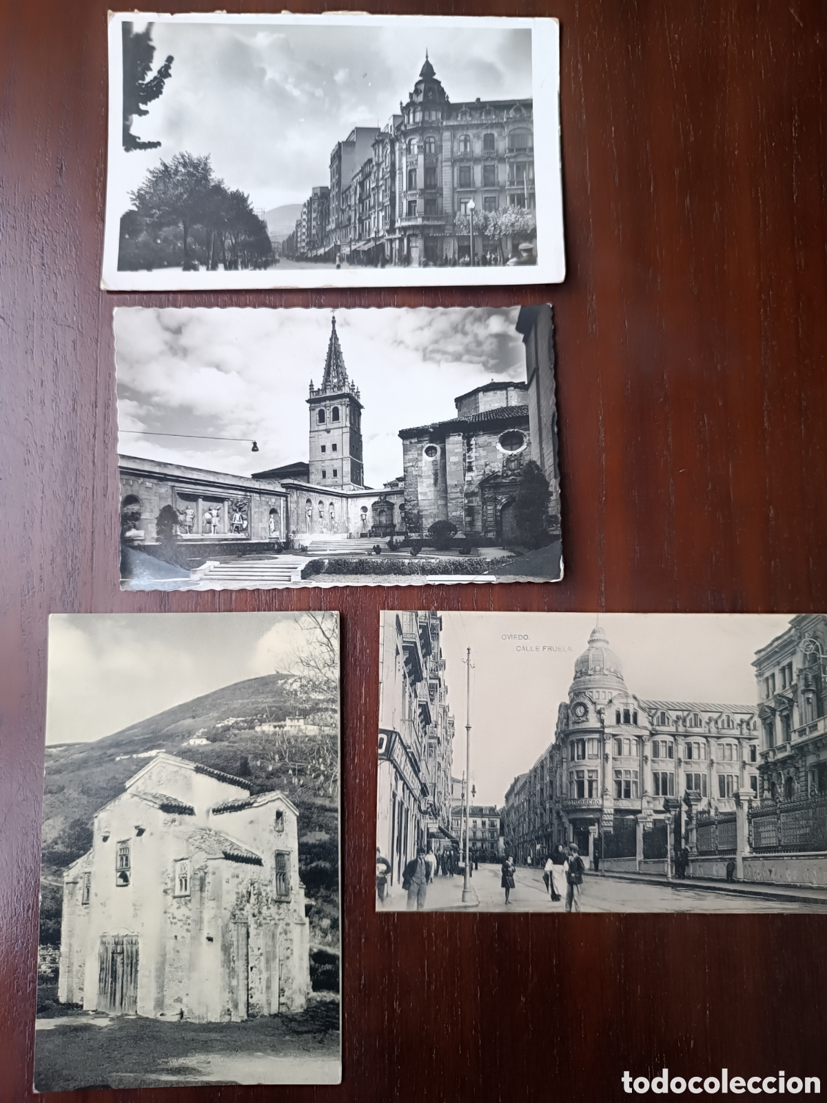 Postales: Antiguas postales de Oviedo