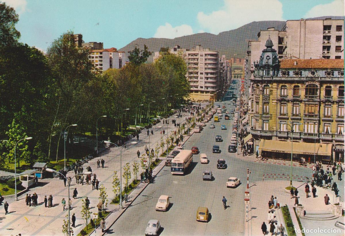 Postales: ASTURIAS, OVIEDO, CALLE DE URIA &ndash; EDICIONES ALARDE N&ordm;38 &ndash; CIRCULADA