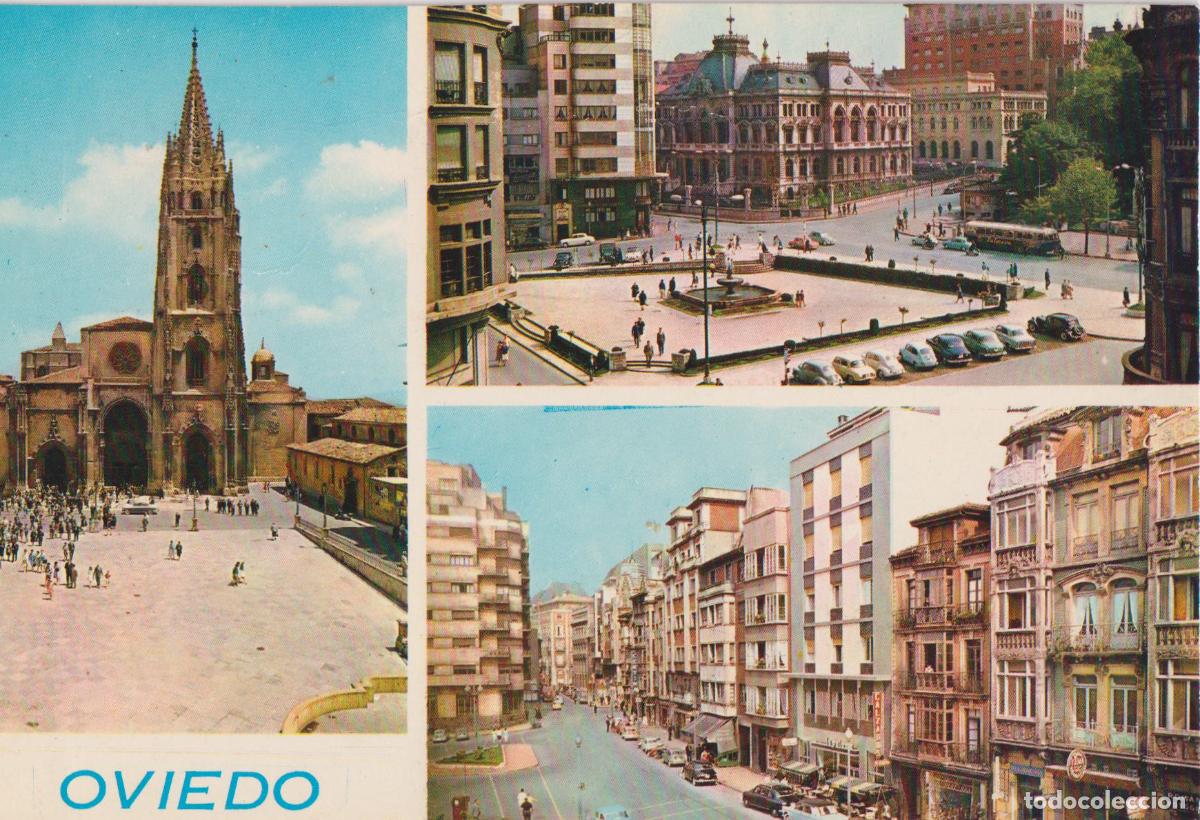 Postales: ASTURIAS, OVIEDO, VARIOS ASPECTOS DE LA CIUDAD &ndash; EDICIONES ARRIBAS 2012 &ndash; ESCRITA