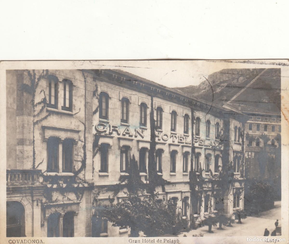 Postales: POSTAL 1946: GRAN HOTEL PELAYO - COVADONGA