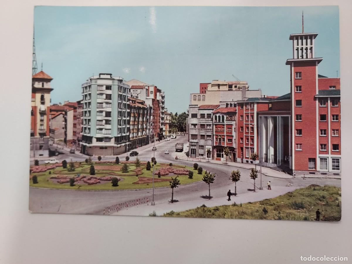 Postales: POSTAL OVIEDO PLAZA DE AMERICA. 1962. SIN CIRCULAR. GARRABELLA