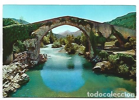 Postales: PUENTE ROMANO - ROMAN BRIDGE.- CANGAS DE ONIS