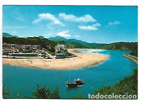 Postales: ZONA RESIDENCIAL Y PLAYA.- RIBADESELLA