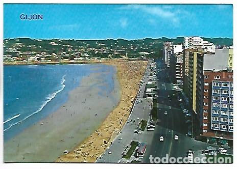 Postales: PLAYA DE SAN LORENZO.- GIJON