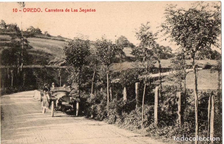 Postales: OVIEDO CARRETERA DE LAS SEGADAS