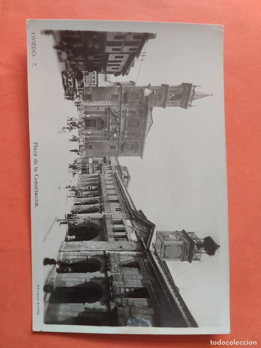 Postales: OVIEDO, PLAZA DE LA CONSTITUCION. ED. ARRIBAS N&ordm; 7.