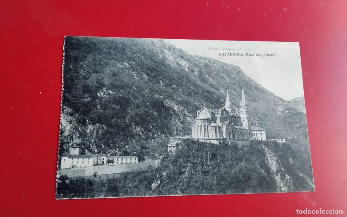 Postales: ASTURIAS ,COVADONGA , POSTAL ANTIGUA , BLANCO Y NEGRO
