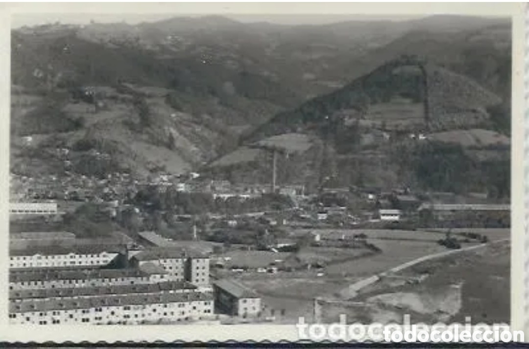 Postales: MIERES (ASTURIAS) - SUR DEL BARRIO SANTA MARINA - EDICIONES LIBRER&Iacute;A CULTURA