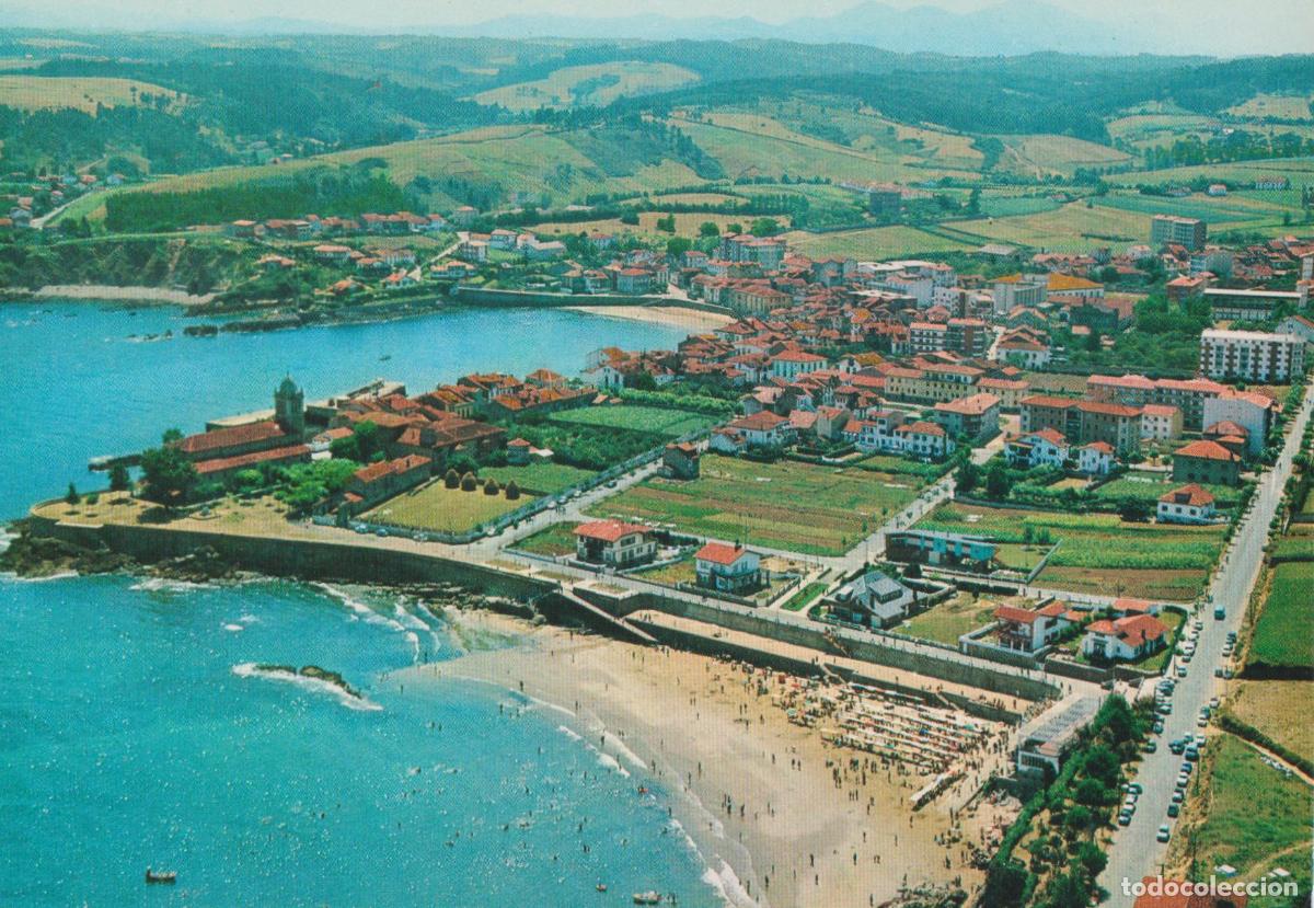 Postales: ASTURIAS, LUANCO, VISTA A&Eacute;REA - EDICIONES ALARDE N&ordm;518 - S/C