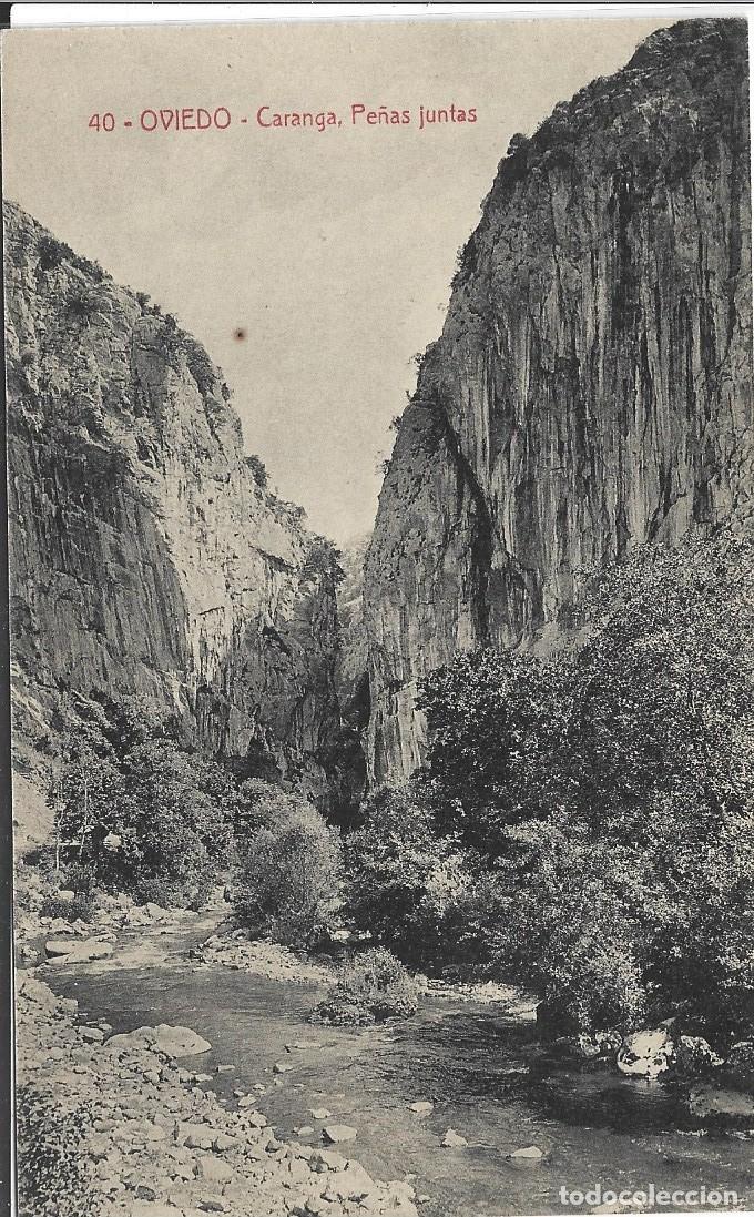Postkarten: OVIEDO (ASTURIAS) - CARANGA.PE&Ntilde;AS JUNTAS - FOT, CASTA&Ntilde;EIRA,ALVAREZ Y LEVENFELD