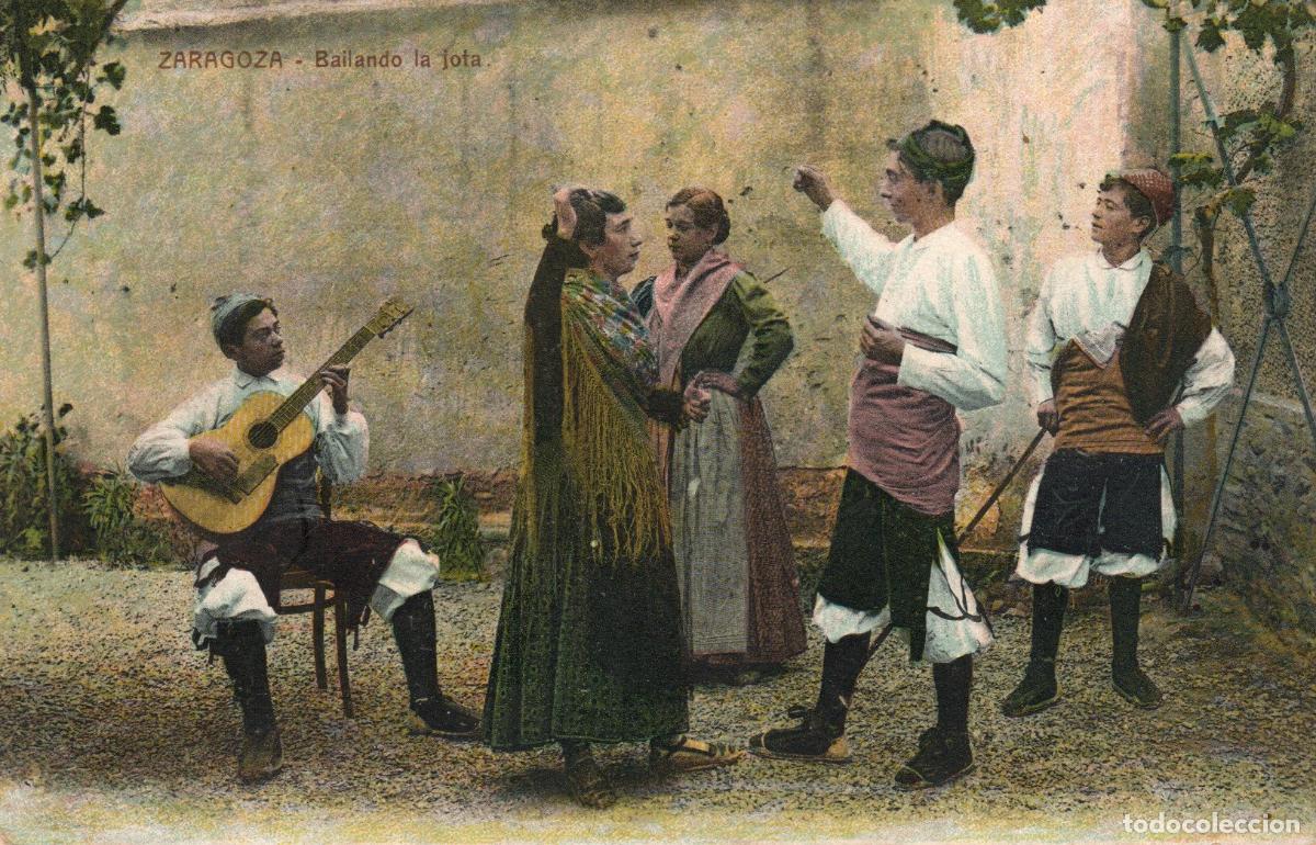 Cartoline: BONITA POSTAL - ZARAGOZA - BAILANDO LA JOTA