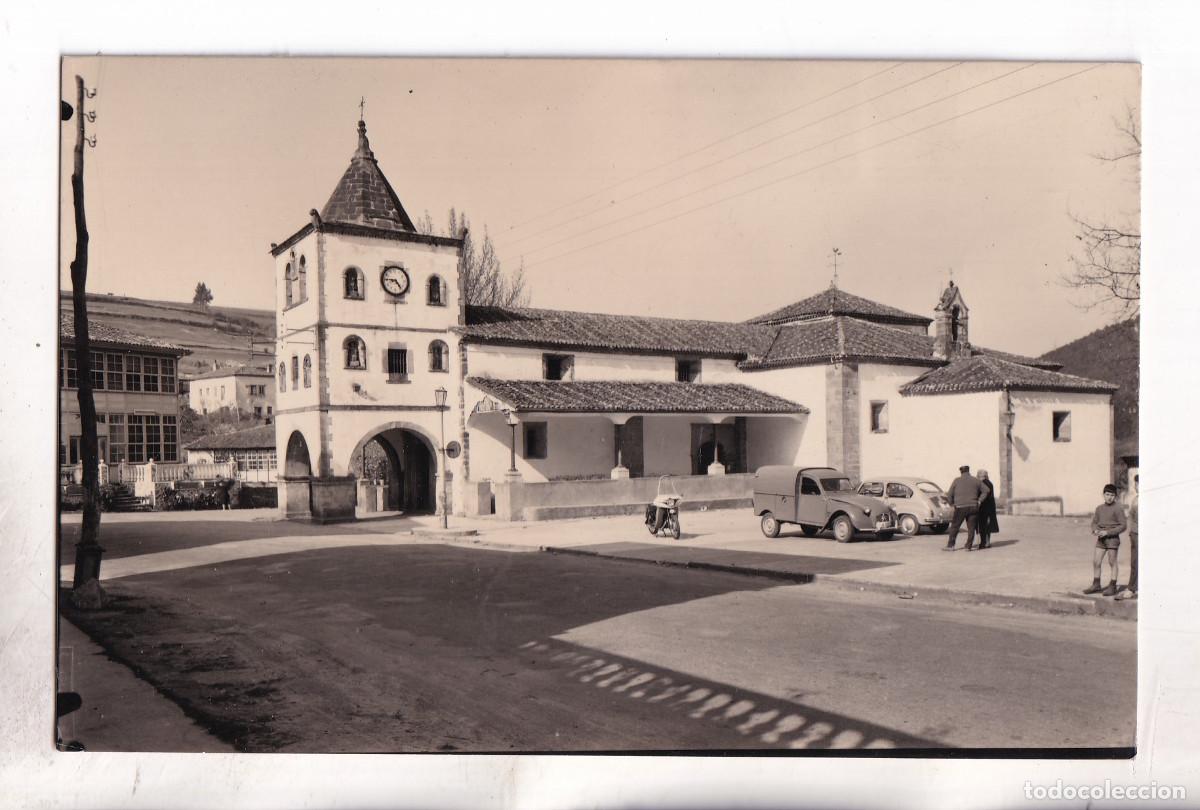 Postales: POSTAL. SOTO DE LUI&Ntilde;A. IGLESIA DE SANTA MAR&Iacute;A. ASTURIAS. CUDILLERO