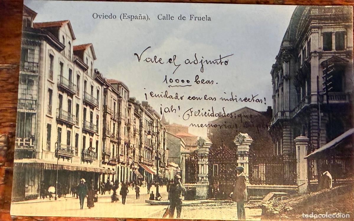 Postcards: POSTAL OVIEDO, CALLE DE FRUELA