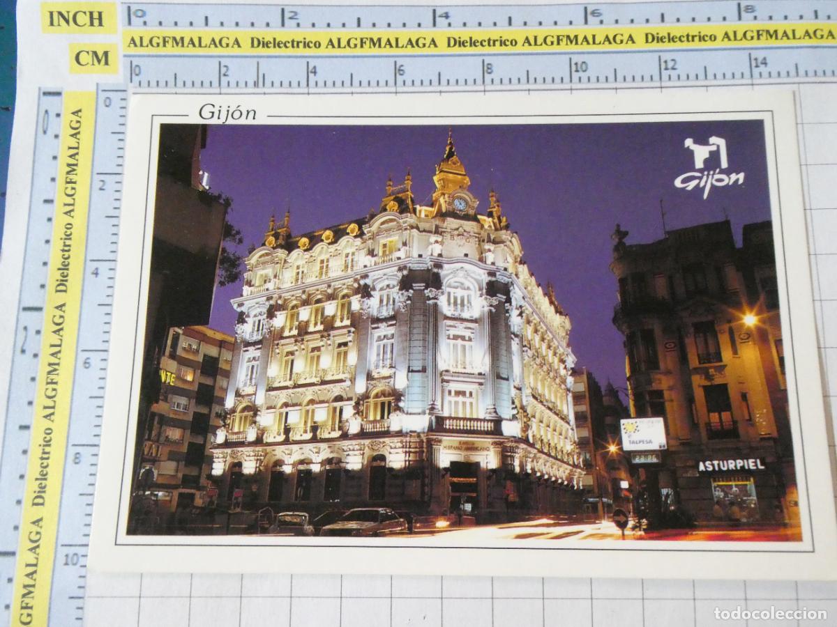 Postcards: POSTAL DE ASTURIAS. A&Ntilde;O 1994. GIJ&Oacute;N CALLE MUNUZA. 253 ESCUDO ORO. 721