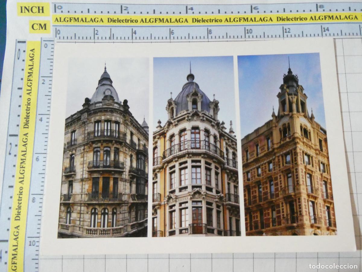 Postcards: POSTAL DE ASTURIAS. GIJ&Oacute;N LA VILLA DEL TESORO SAN BERNARDO 30, RUIZ GOMEZ 1, RECTORIA 1. 722