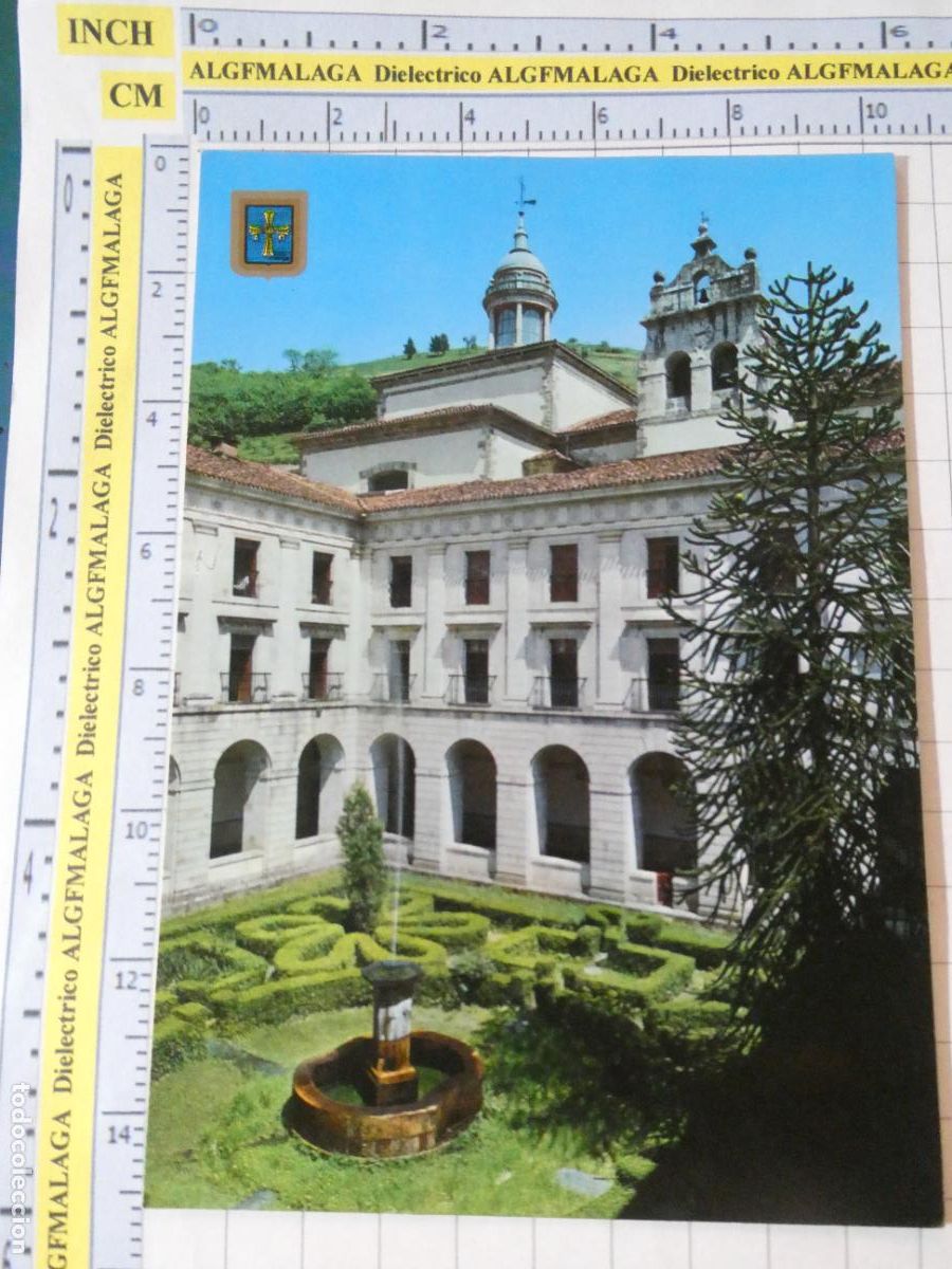 Postcards: POSTAL DE ASTURIAS. A&Ntilde;O 1989. CORIAS CLAUSTRO NEOCL&Aacute;SICO 24 ESCUDO ORO. 737