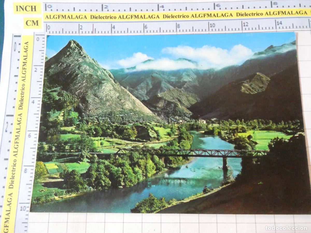 Postcards: POSTAL DE ASTURIAS. A&Ntilde;O 1974. RIBADESELLA PANOR&Aacute;MICA 34 ARRIBAS. 740